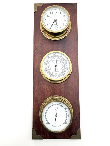 Wetterstation wand holz - wetterstation,